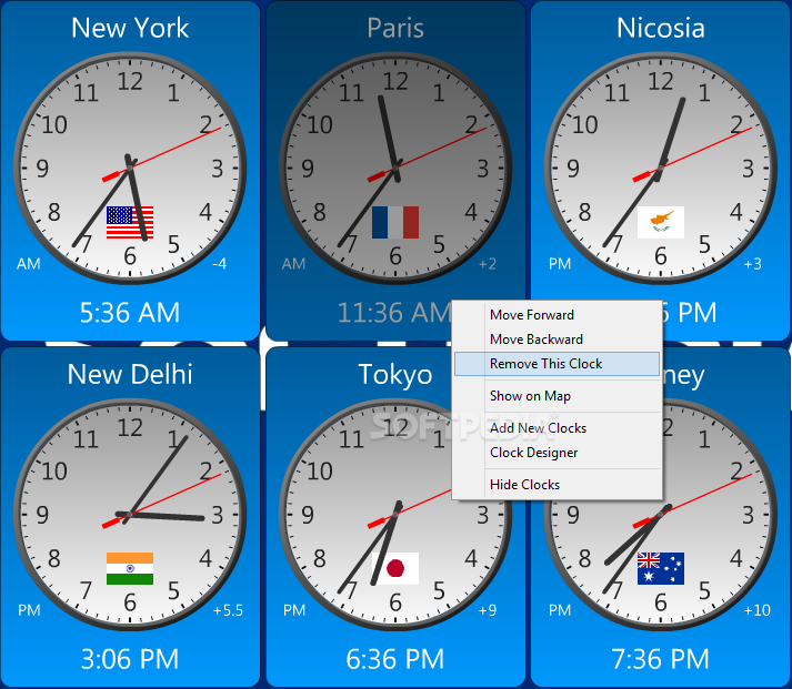 World Clock Desktop App Mac